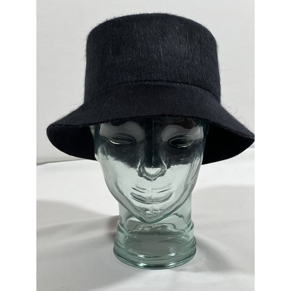 Wyeth Tenley Womens‎ Bucket Hat Black Wool Mohair One Size New main image 9